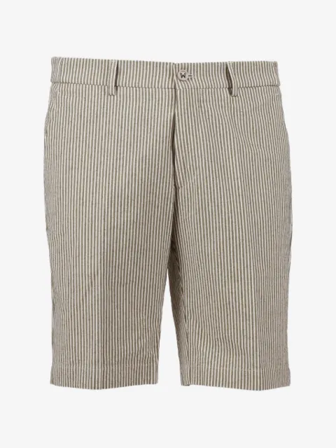 Berwich striped straight-leg bermuda shorts