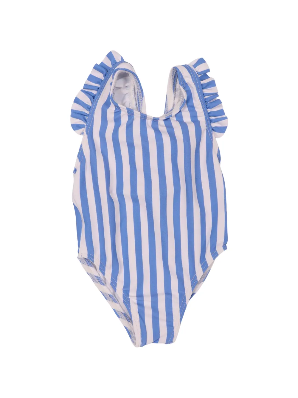 1 + IN THE FAMILY ruffled striped swimsuit - Blu