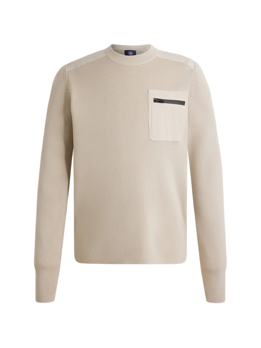 Fusalp Tevan chest-pocket wool sweater - Toni neutri