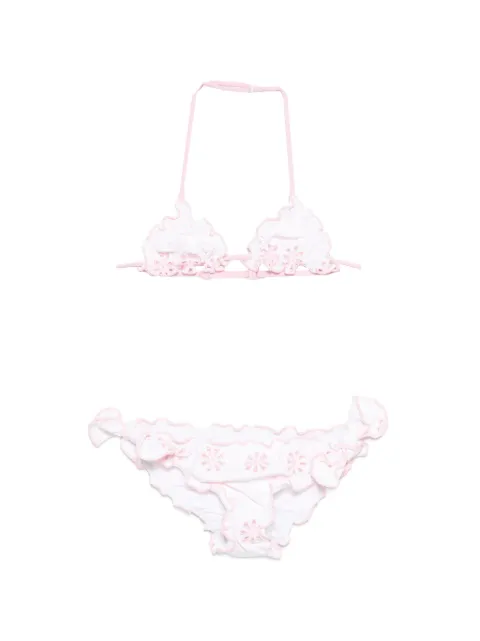 MC2 Saint Barth Kids bikini con volantes
