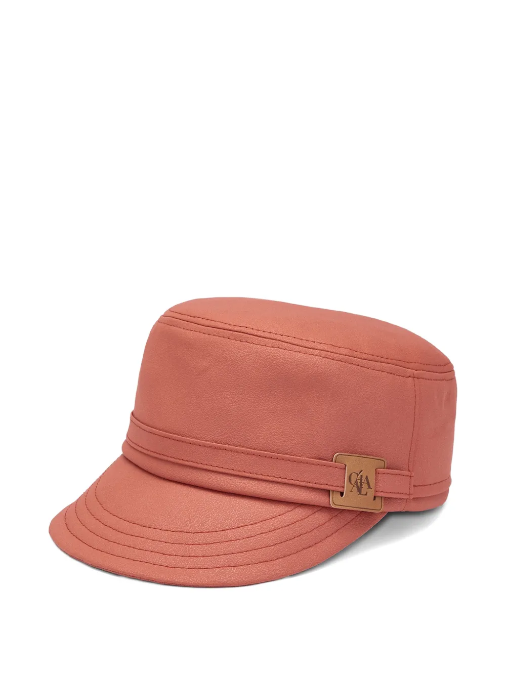  Ca4la Logo-detail Hat - Orange 