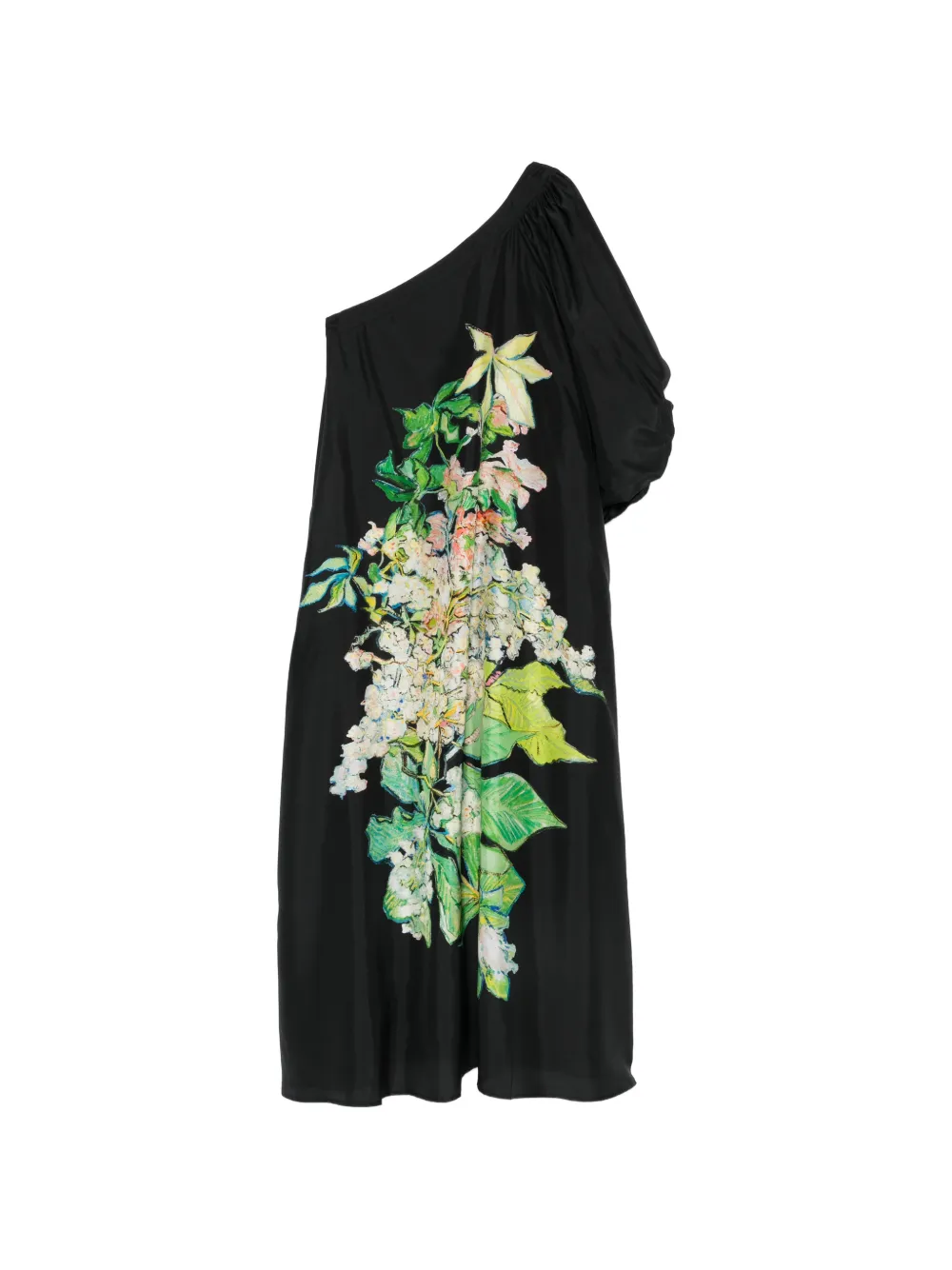 PSOPHIA floral-print one-shoulder maxi dress