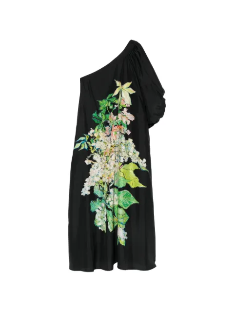 PSOPHIA vestido largo con hombro descubierto y estampado floral
