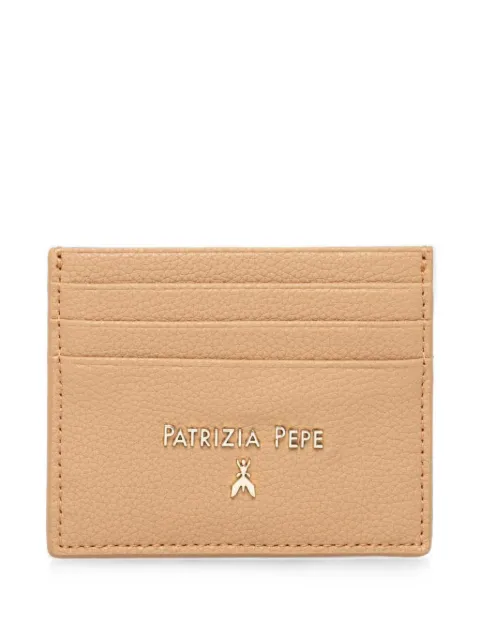 Patrizia Pepe logo cardholder wallet