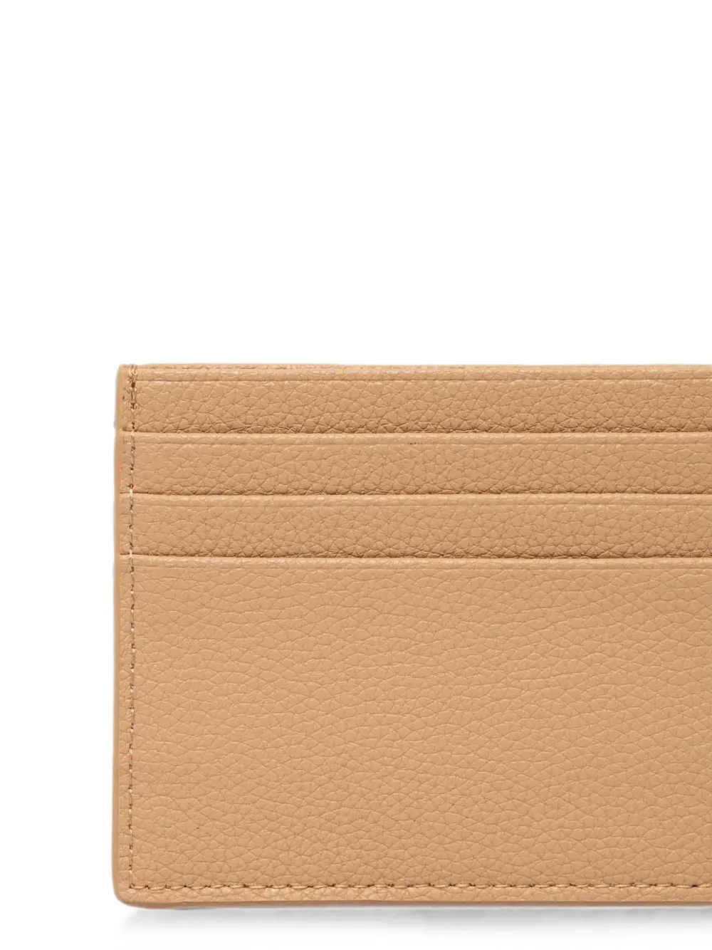 Patrizia Pepe logo cardholder wallet Beige