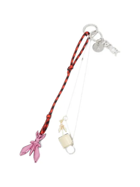 Patrizia Pepe Fly padlock keyring