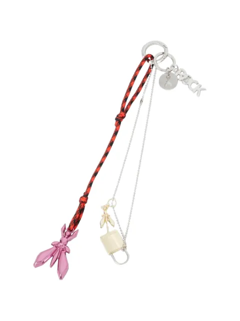 Patrizia Pepe Fly padlock keyring