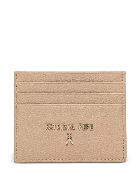 Patrizia Pepe porte-cartes en cuir grainé