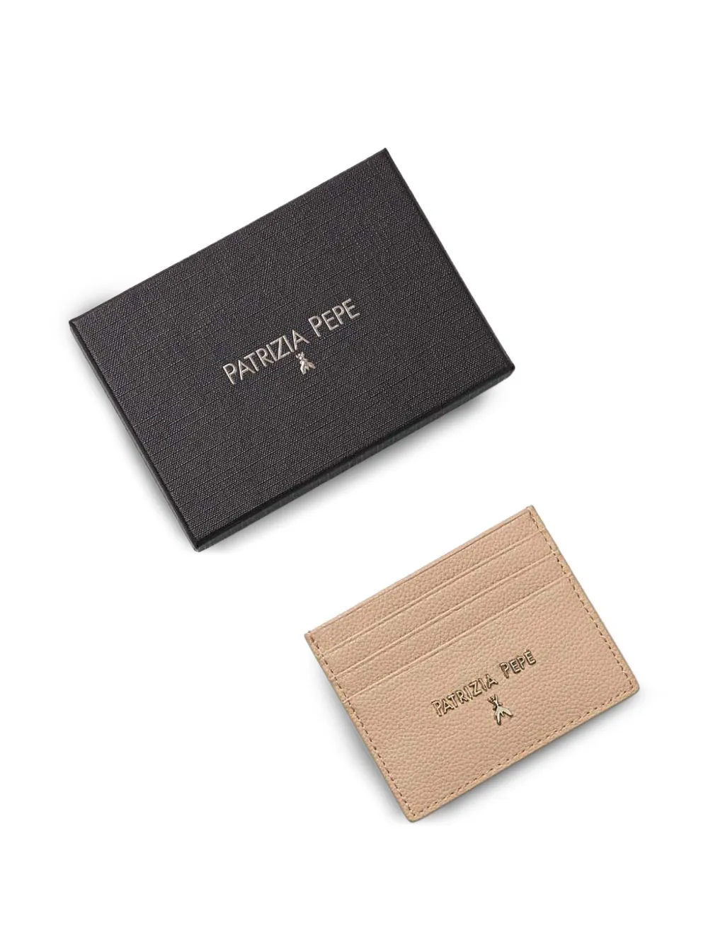 Patrizia Pepe Pasjeshouder met textuur Beige