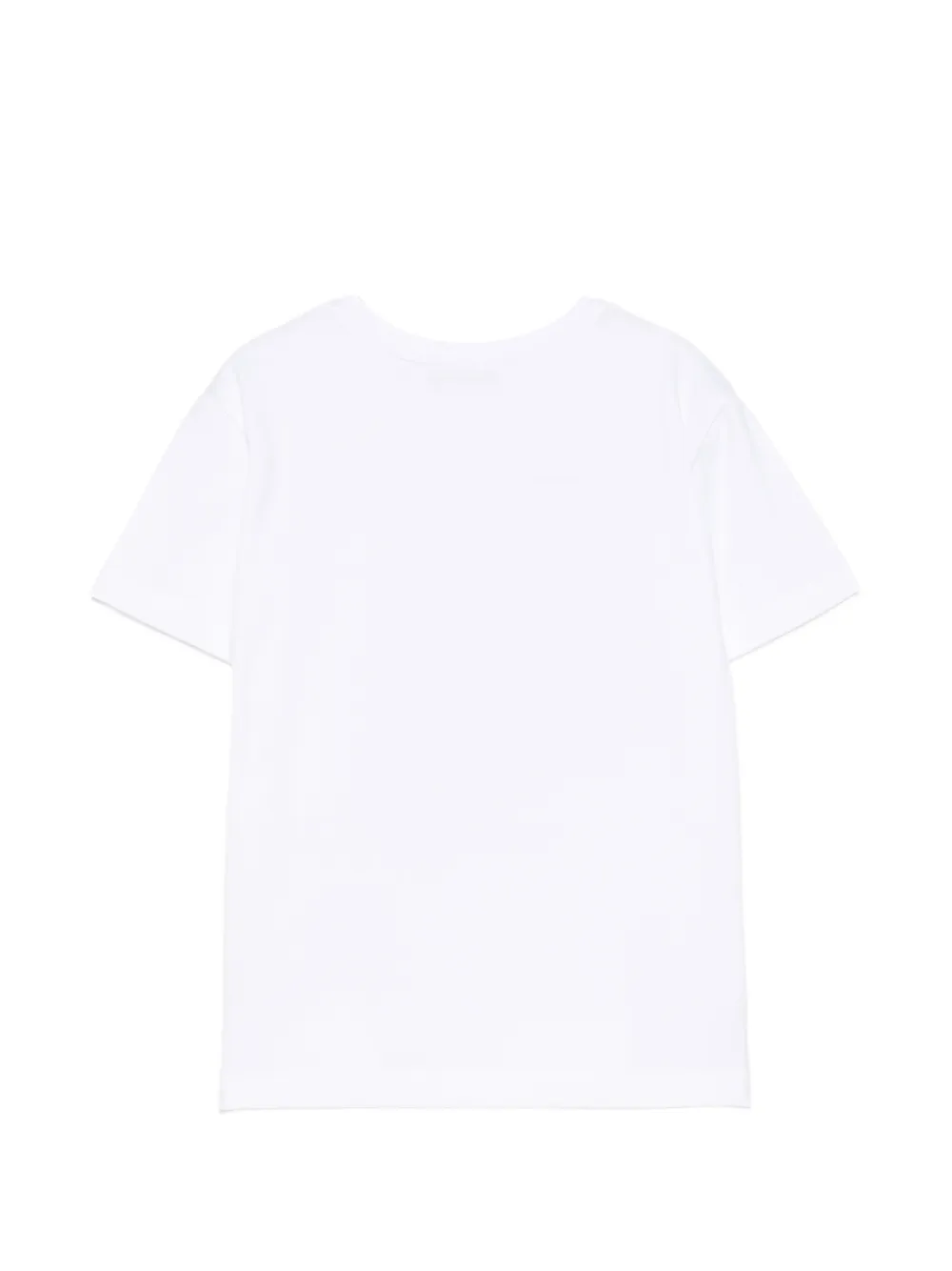 Roberto Cavalli Junior T-shirt met logoprint Wit