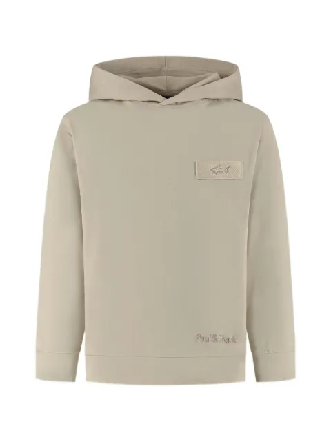 Paul & Shark Junior logo-patch hoodie