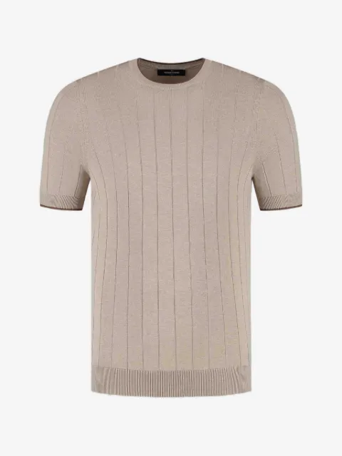 Gran Sasso ribbed-hem T-shirt