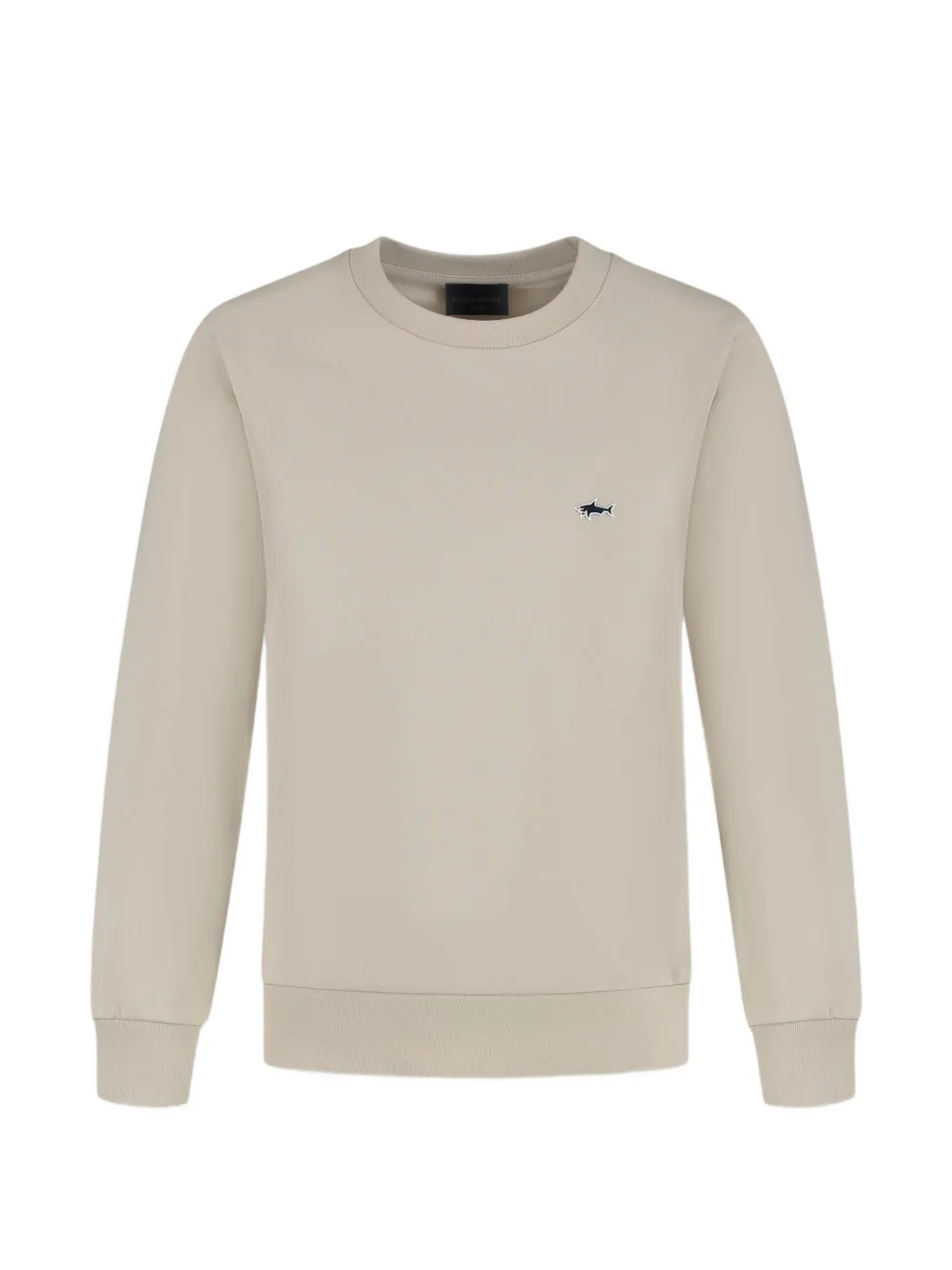 Paul & Shark Junior logo-detail crew-neck sweatshirt - Toni neutri