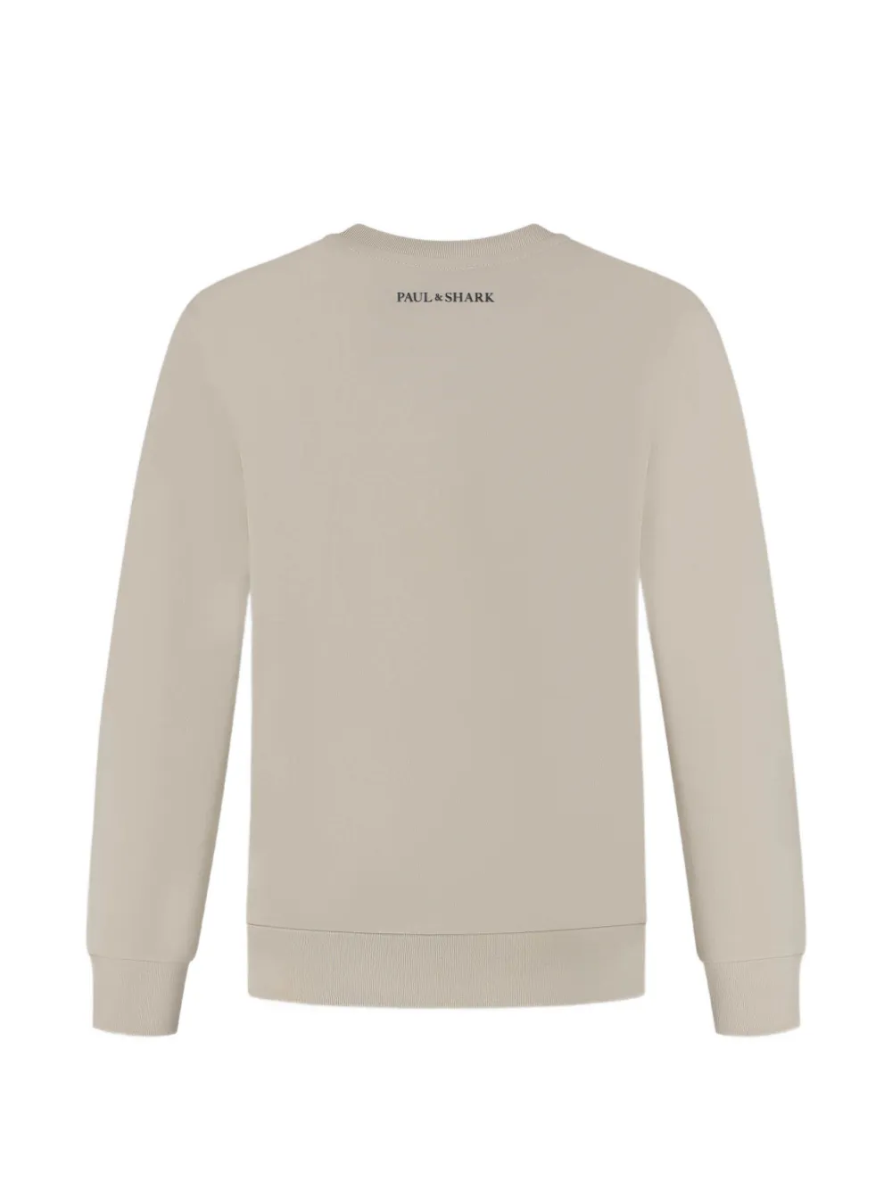  Paul & Shark Junior Logo-detail Crew-neck Sweatshirt - Neutrals 