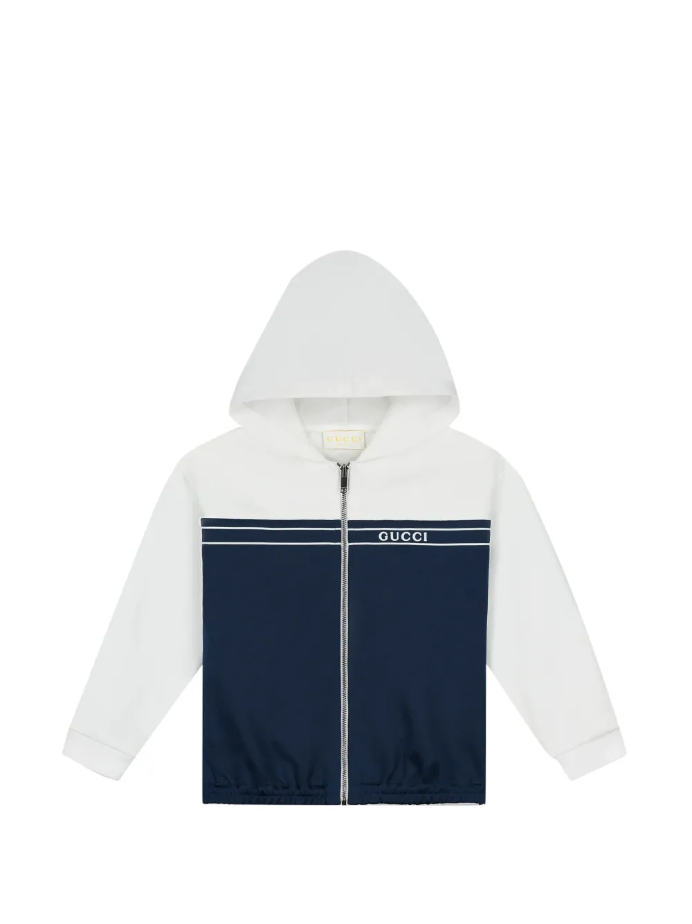 Gucci Kids ジップアップ パーカー | ホワイト | FARFETCH JP