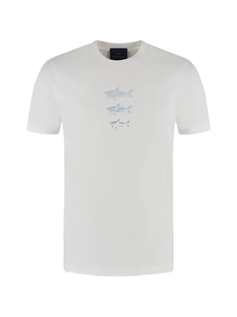 Paul & Shark shark-print T-shirt