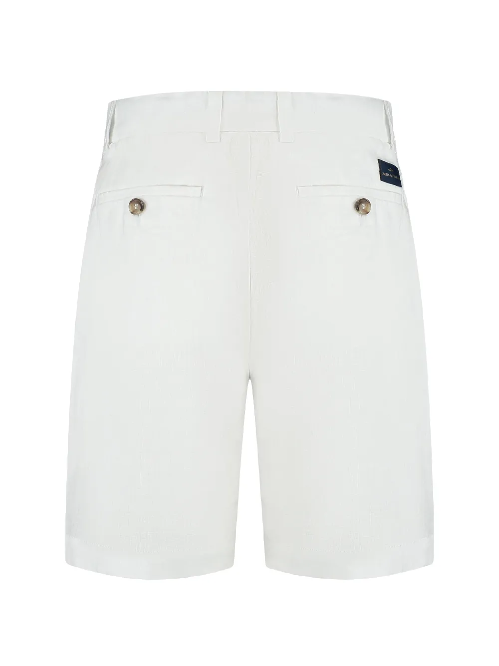  Paul & Shark Junior Button-fly Shorts - White 