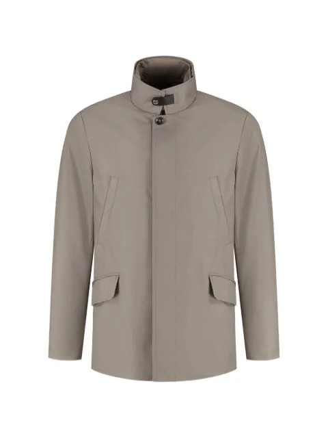 Moorer high-collar jacket