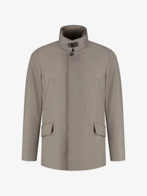 Moorer high-collar jacket