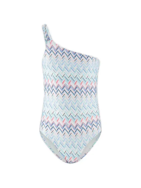 Missoni Kids traje de baño con tira en un hombro