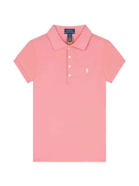 POLO RALPH LAUREN KIDS button short-sleeve polo shirt