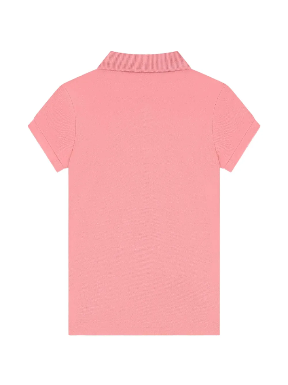 POLO RALPH LAUREN KIDS Poloshirt met korte mouwen en knoop Roze