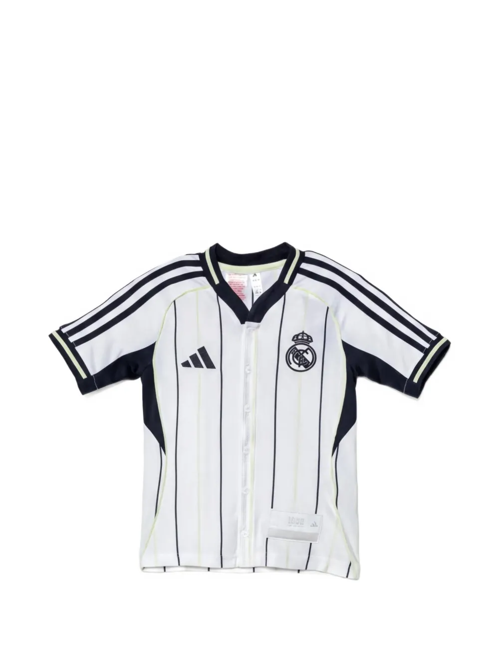 adidas Kids Camicia Real Madrid US Pack 25/26 - Bianco
