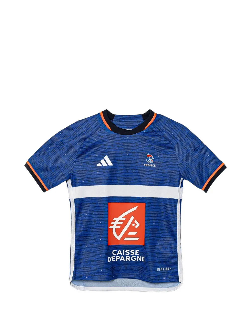 adidas Kids T-shirt France Handball Jersey 25/26 - Blu