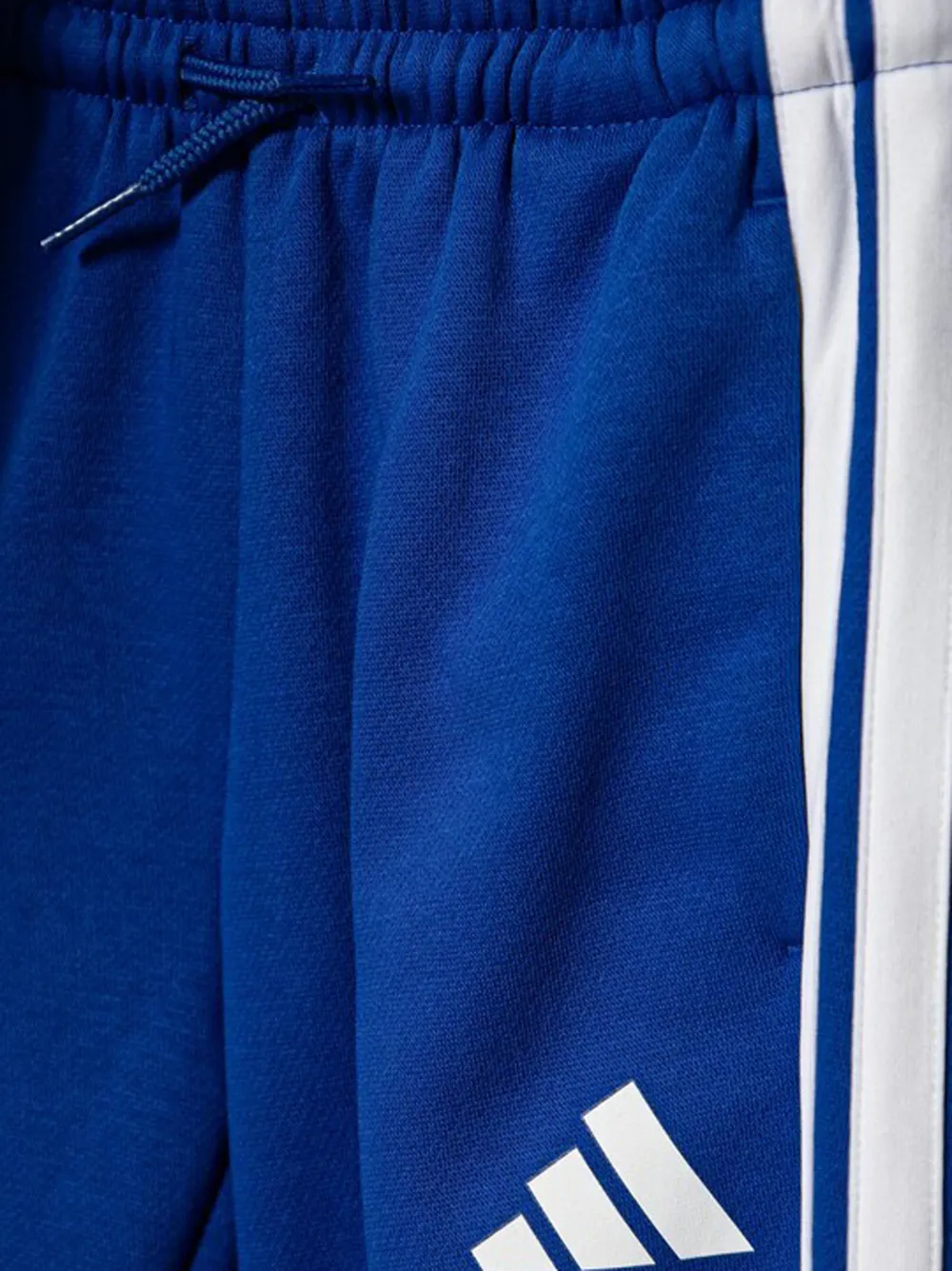 adidas Kids Gestreept trainingspak Blauw
