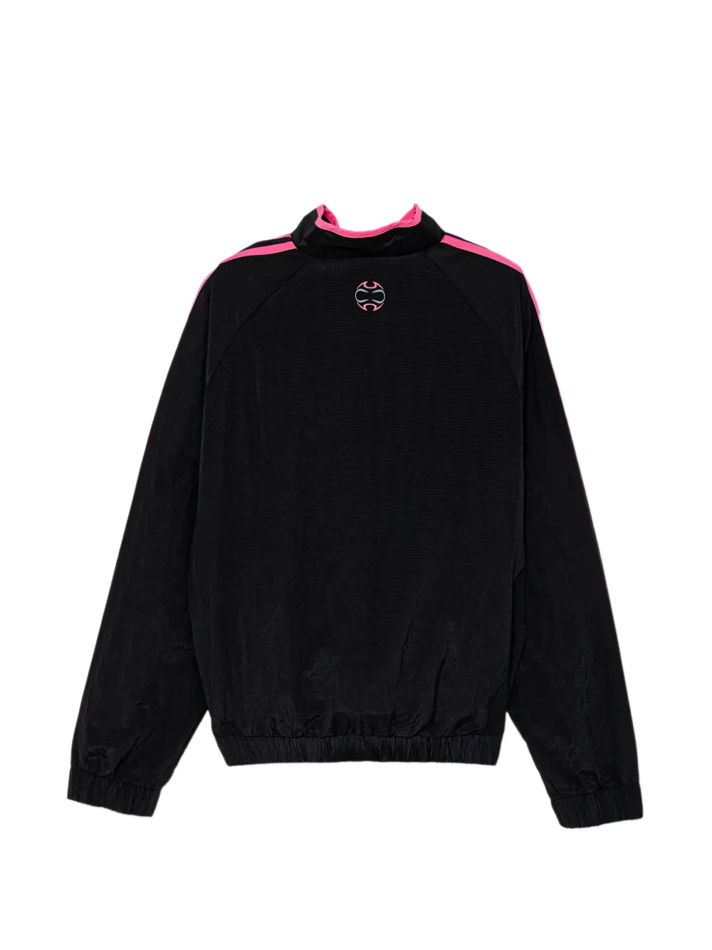 adidas Kids Teamgeist logo-embroidered striped jacket Zwart