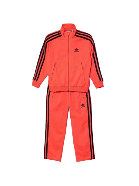 adidas Kids stripes zip tracksuit
