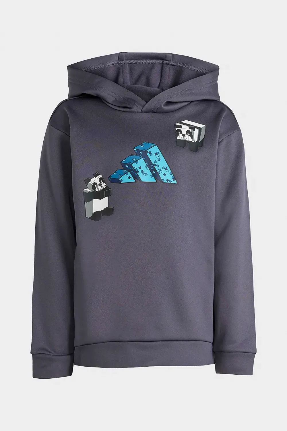 adidas Kids x Minecraft graphic-print tracksuit Grijs