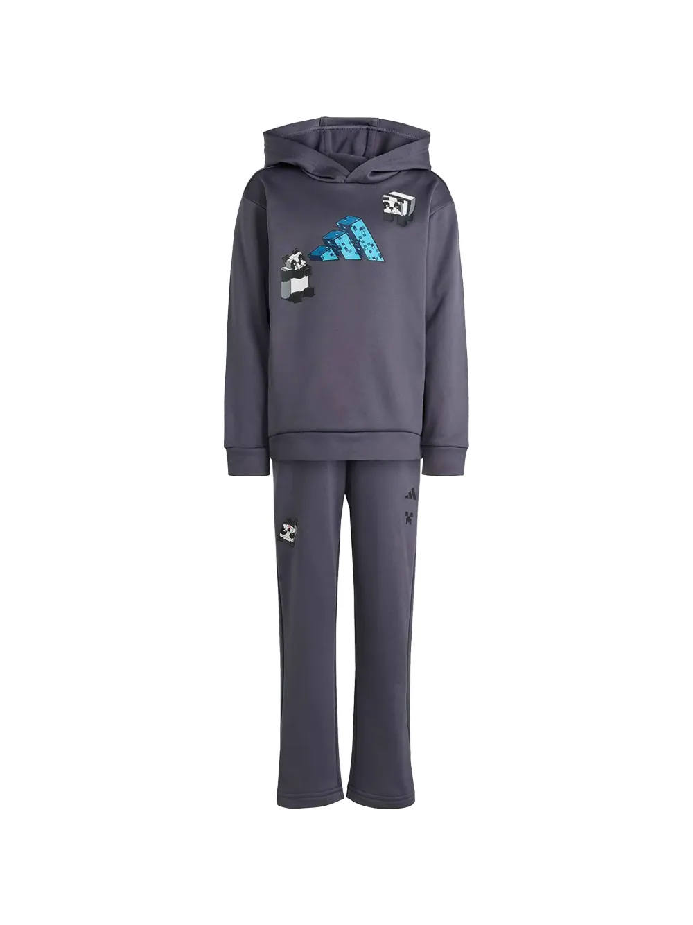 adidas Kids graphic-print tracksuits - Grigio