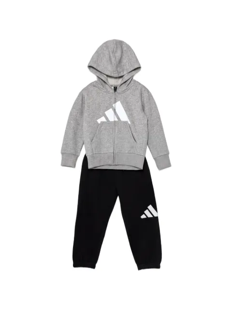 adidas Kids logo-print hooded tracksuit