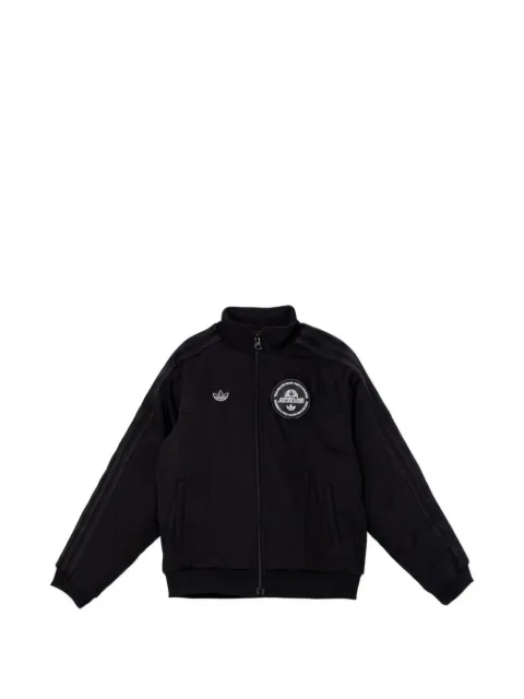 adidas Kids logo-patch padded jacket