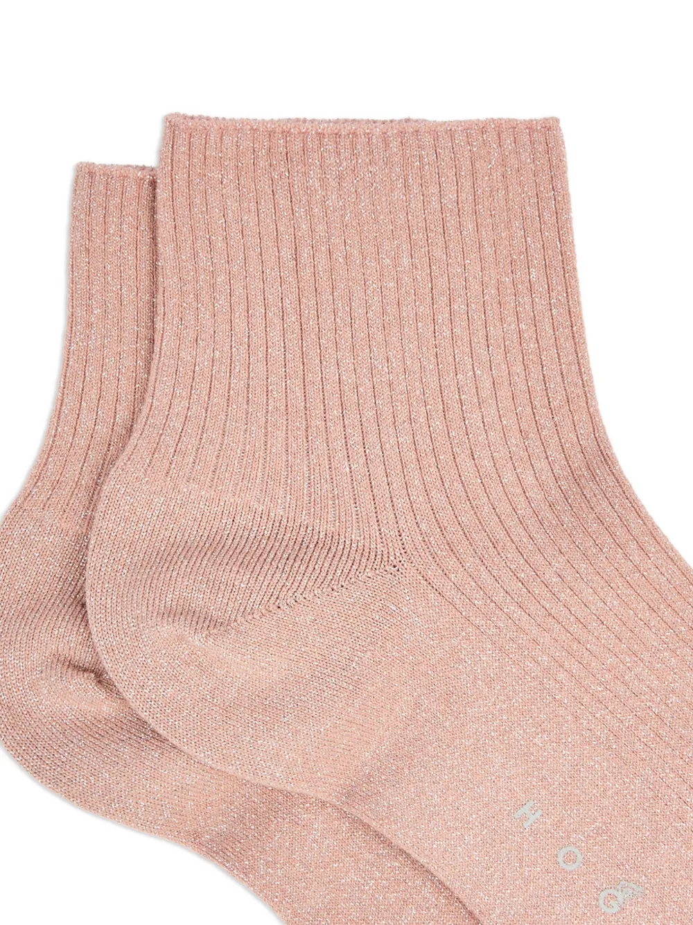  Hogan Ribbed Socks - Pink 