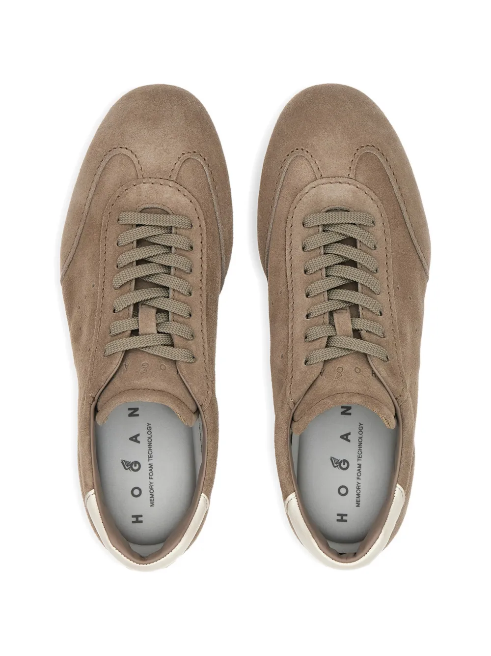 Hogan Leren sneakers Beige