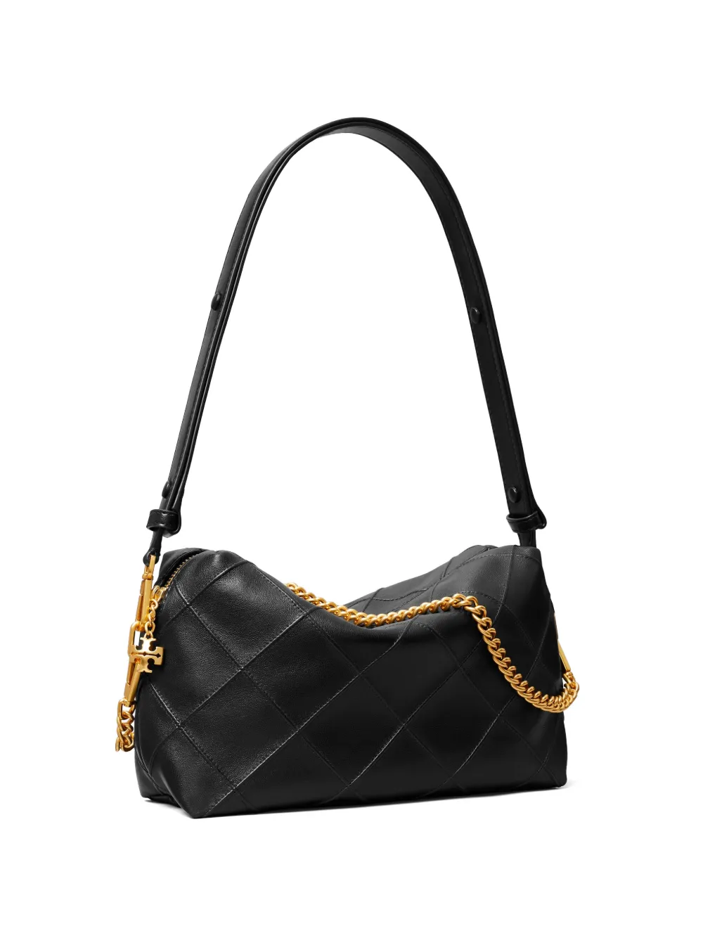  Tory Burch Large Fleming Soft Crossbody Bag - Black 