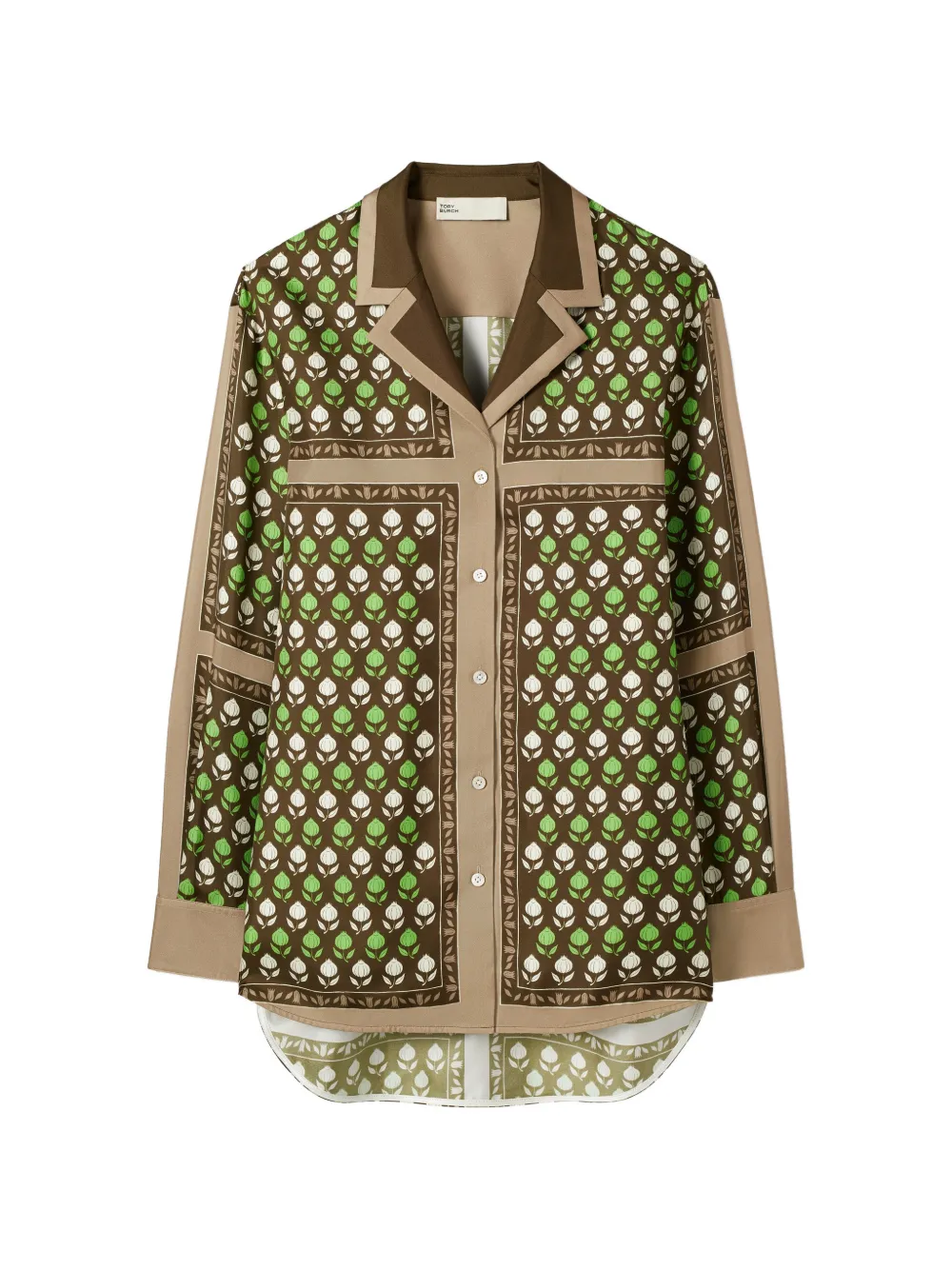 Tory Burch silk top - Marrone