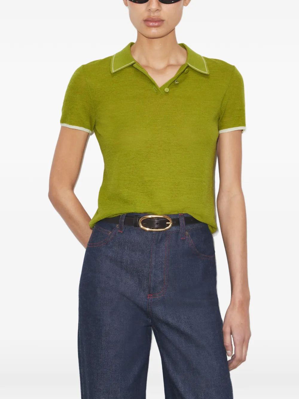 Tory Burch Wollen polotop Groen