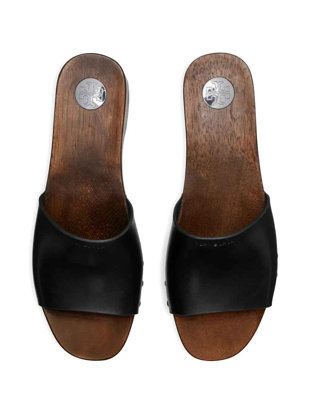 Tory Burch sandals clog 30mm Zwart