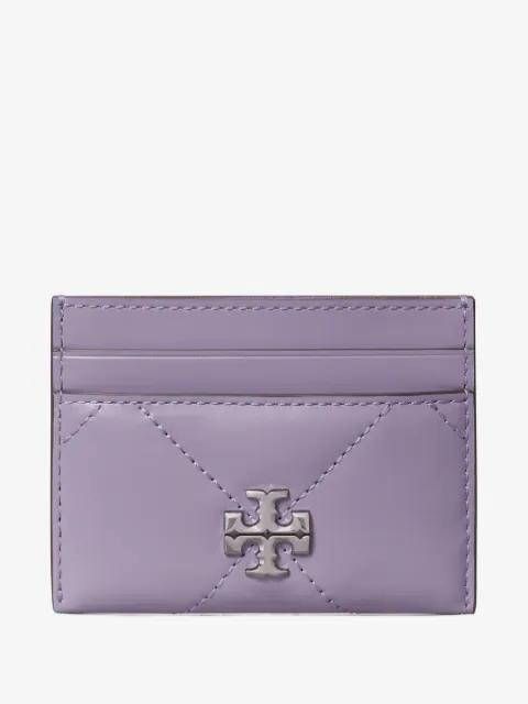 Tory Burch стеганый картхолдер Kira на молнии