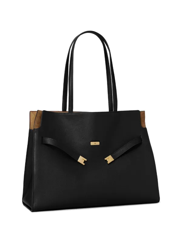 Tory Burch Lee Radziwill Tote | Black | FARFETCH AO