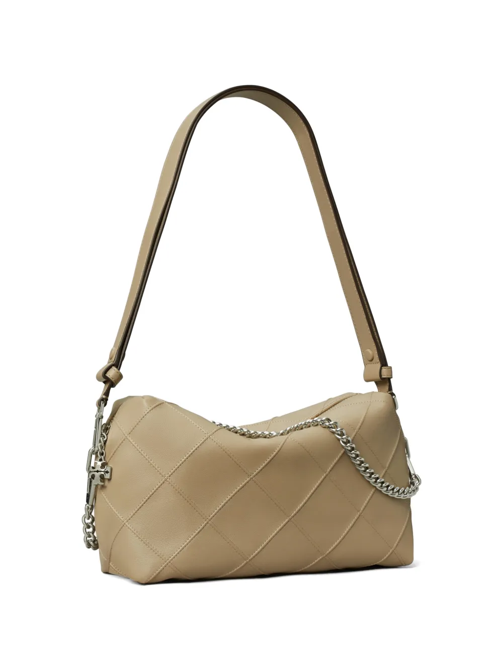  Tory Burch Large Fleming Soft Crossbody Bag - Neutrals 