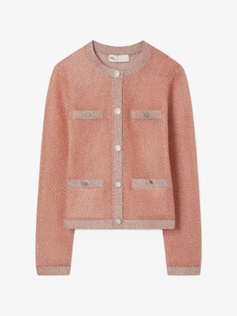 Tory Burch gilet Kendra en mesh