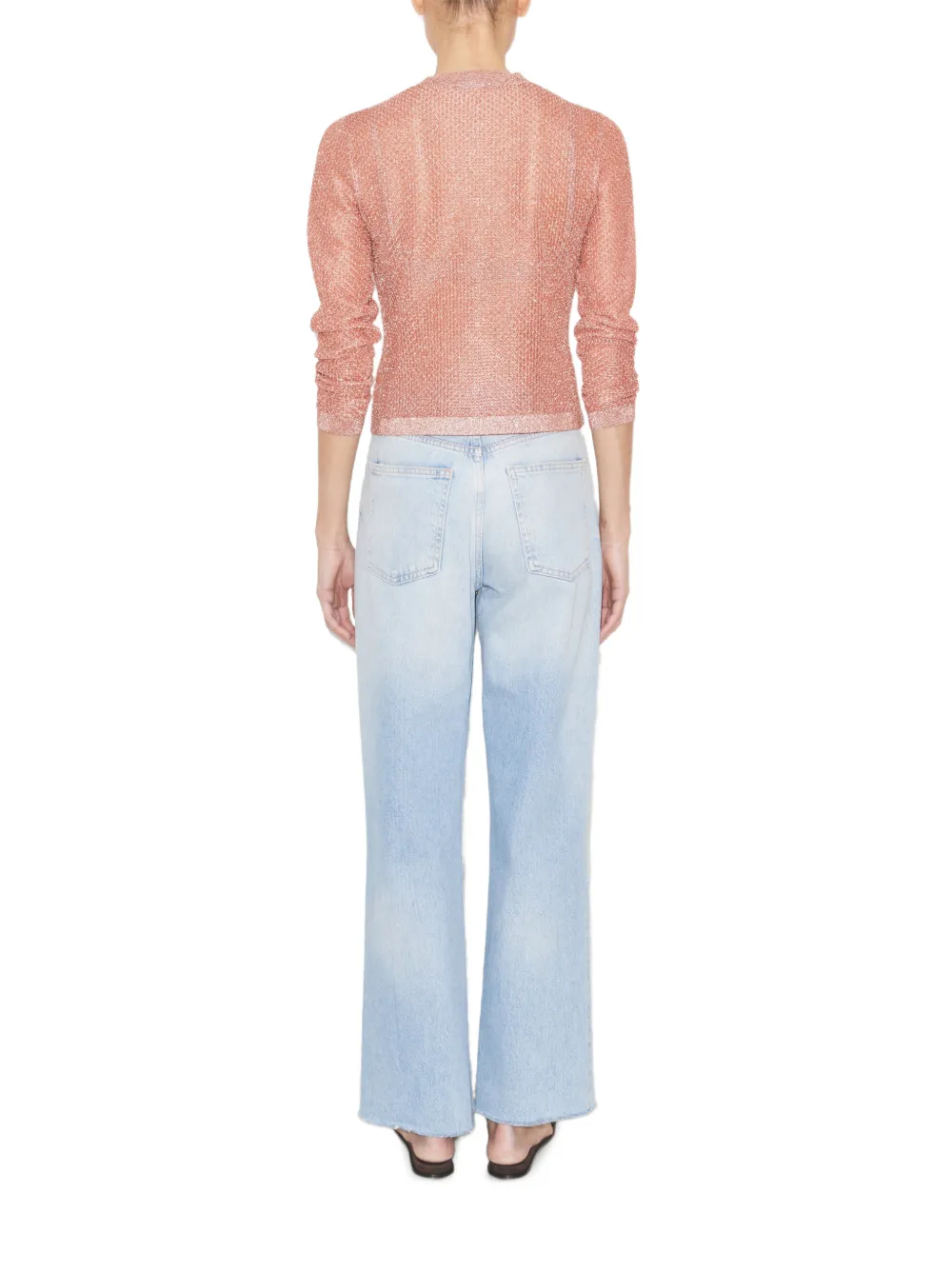 Tory Burch Kendra vest met mesh Roze