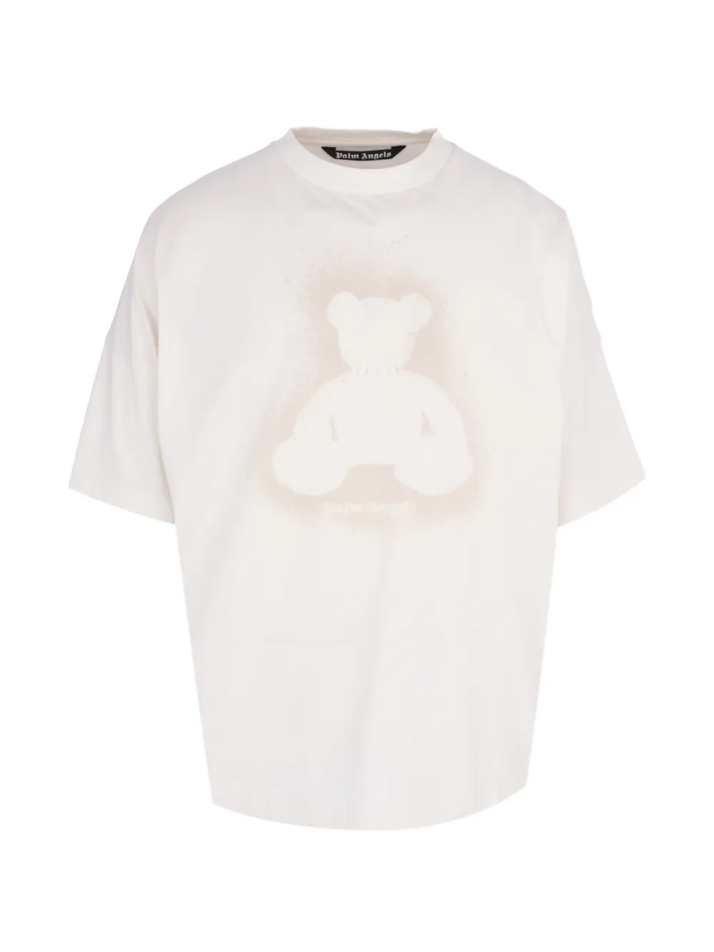 Palm Angels spray bear T-shirt - Toni neutri