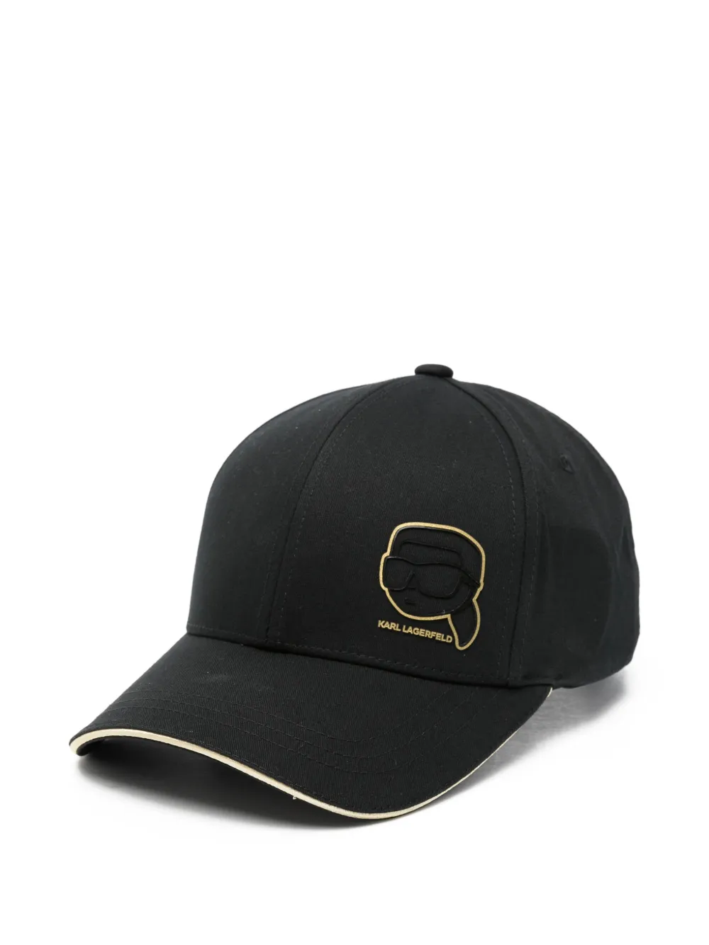 Karl Lagerfeld logo baseball cap - Nero