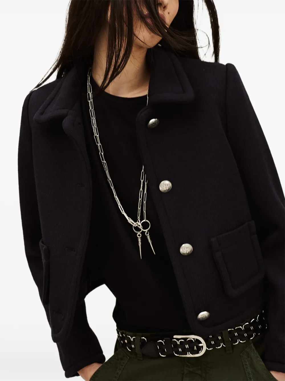 Beradith Buttoned Pocket Jacket