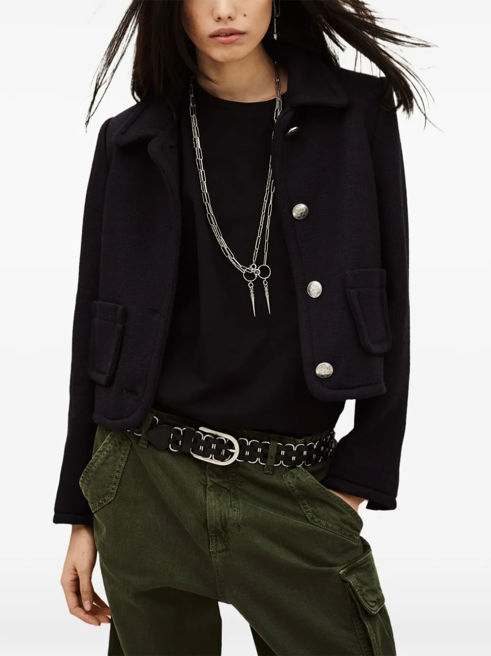 Beradith Buttoned Pocket Jacket